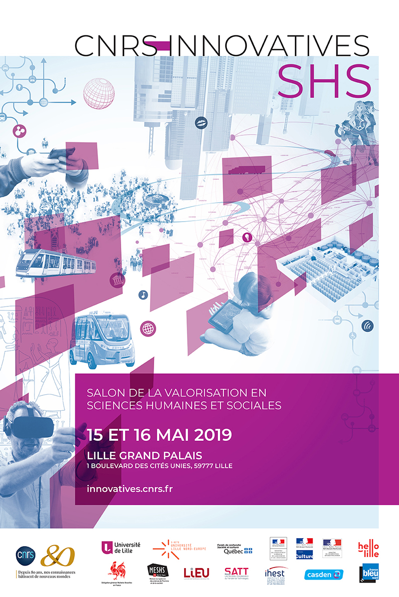 Affiche du salon Innovatives SHS 2019