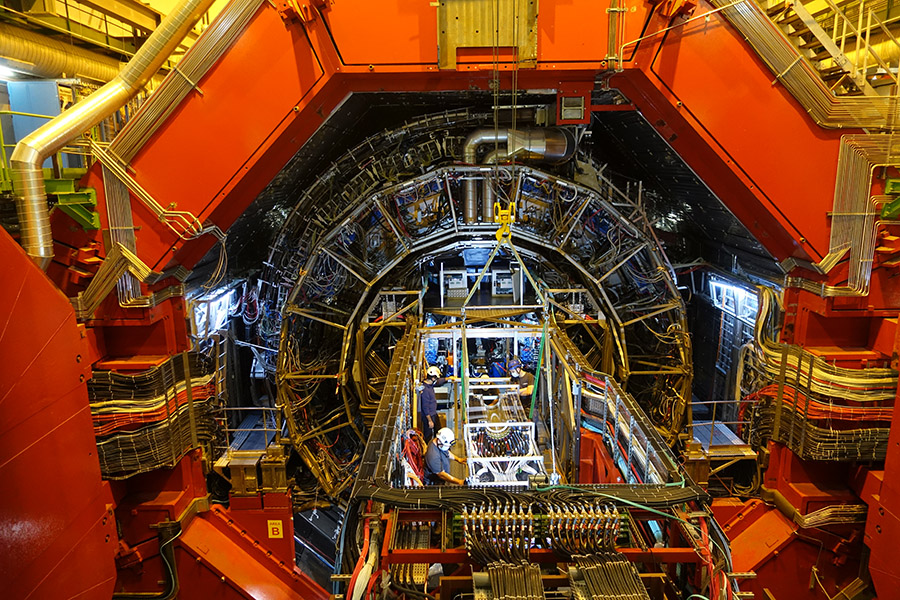 Détecteur ALICE au CERN