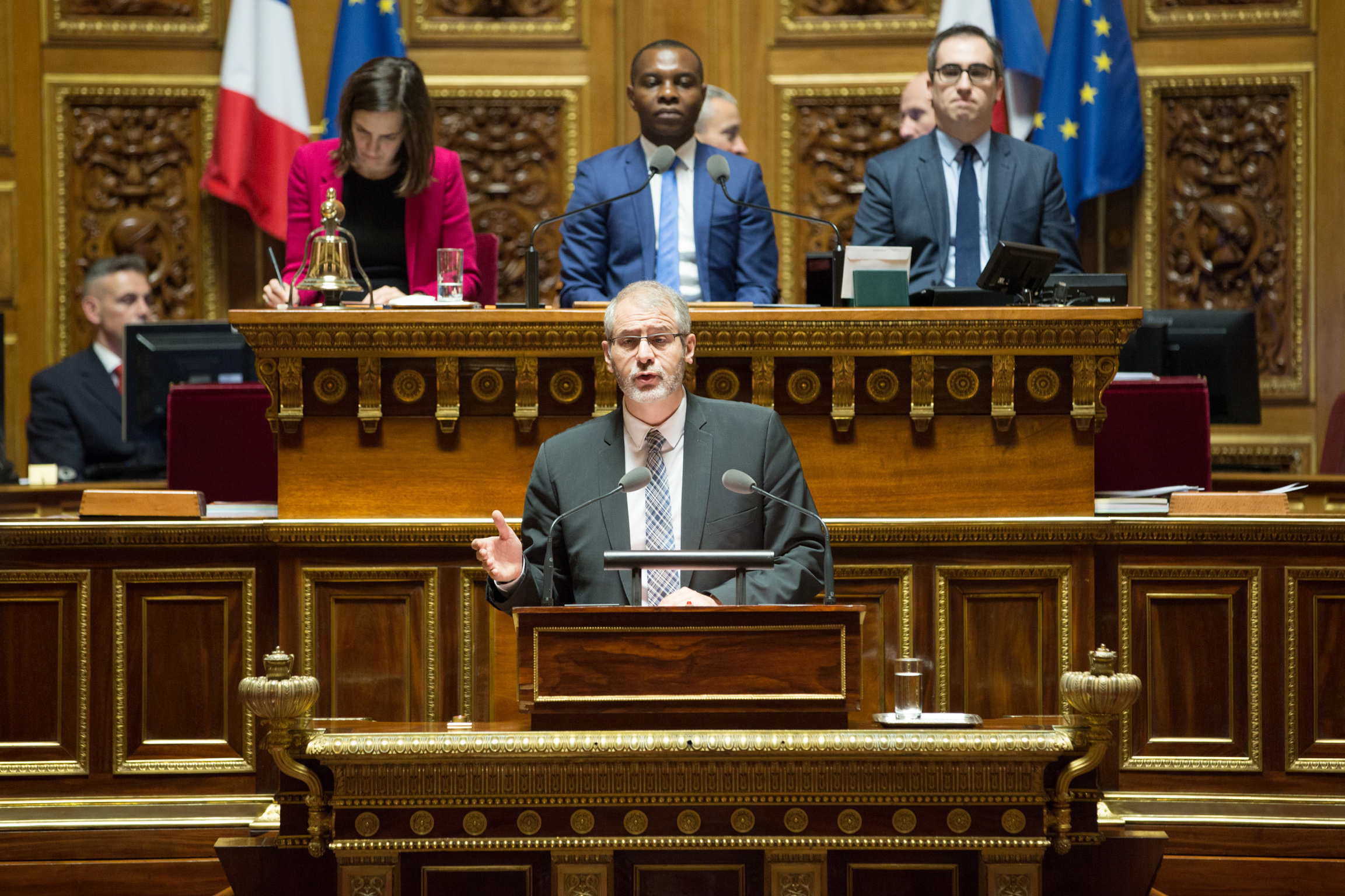 Eric Kerrouche au Sénat