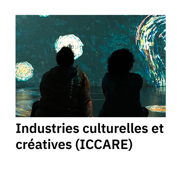 Industries culturelles et créatives (ICCARE)