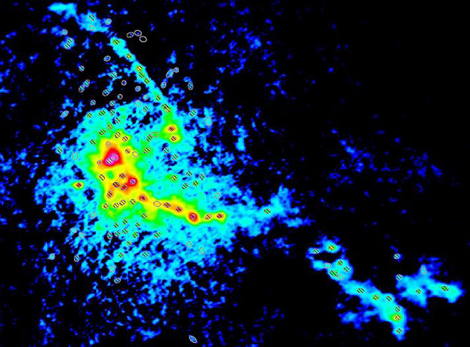 L'amas d'étoiles en formation W43-MM1