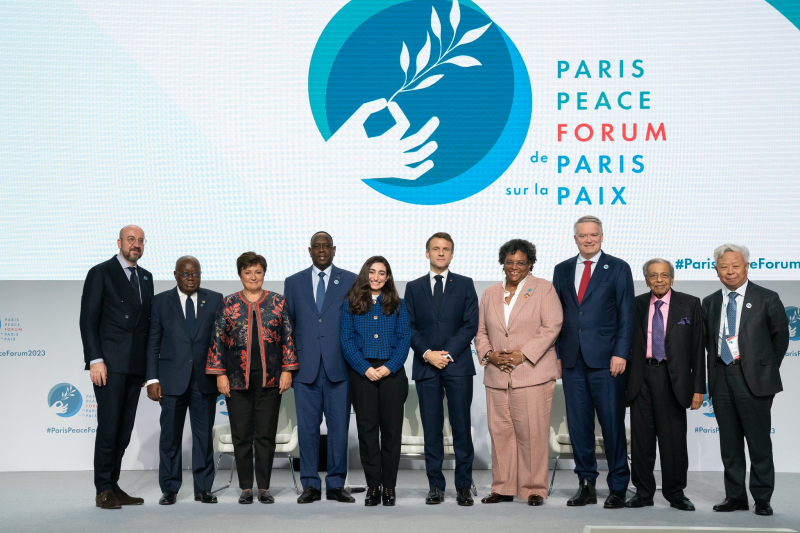 Political representatives at the One Planet Polar Summit