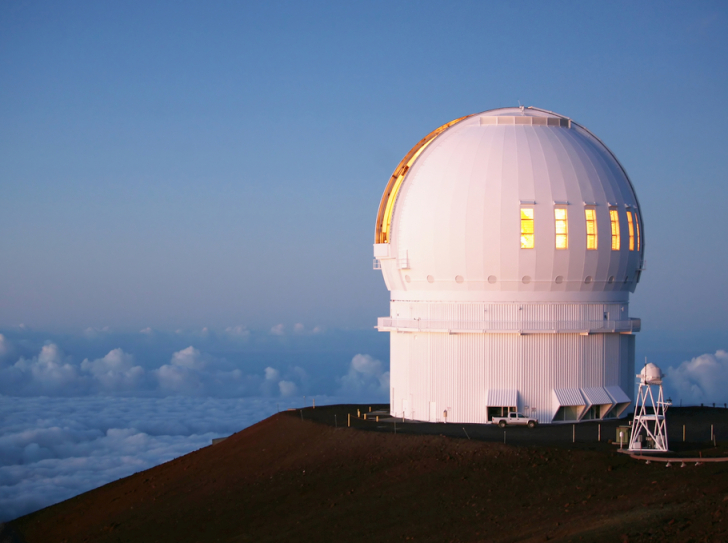 Canada-France-Hawaii Telescope (CFHT), Maunakea Astronomical Observatory in Hawaii