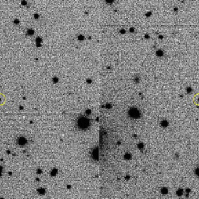 Discovery of the first body in the Solar System with an extrasolar origin